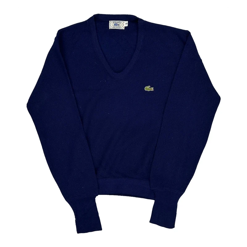 Izod Sweater - Small Blue Wool