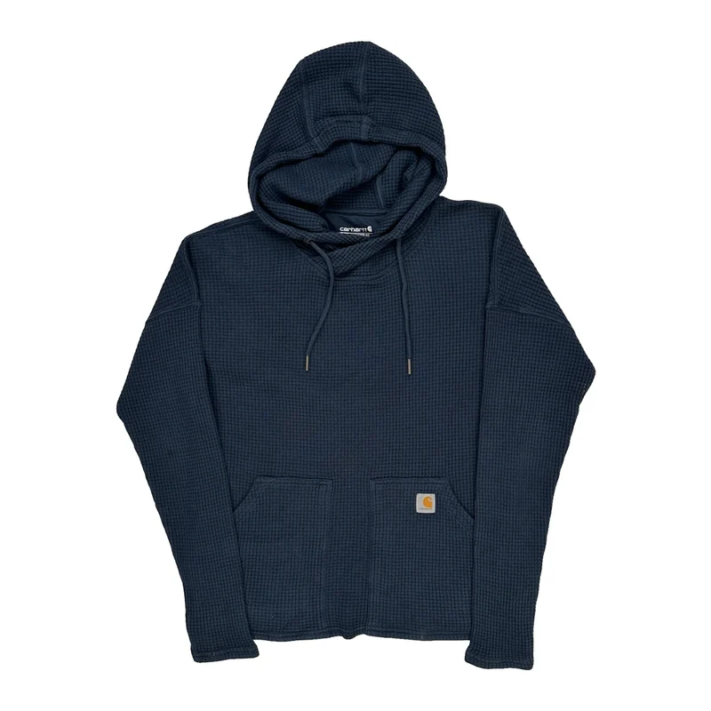 Carhartt Hoodie - Small Blue Cotton