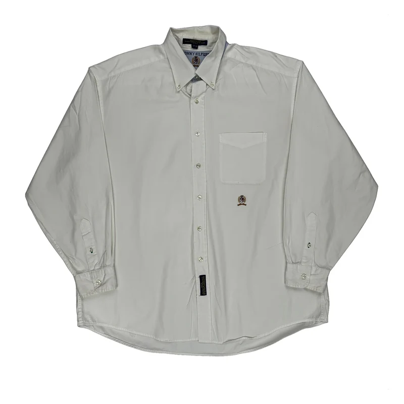 Tommy Hilfiger Shirt - XL White Cotton