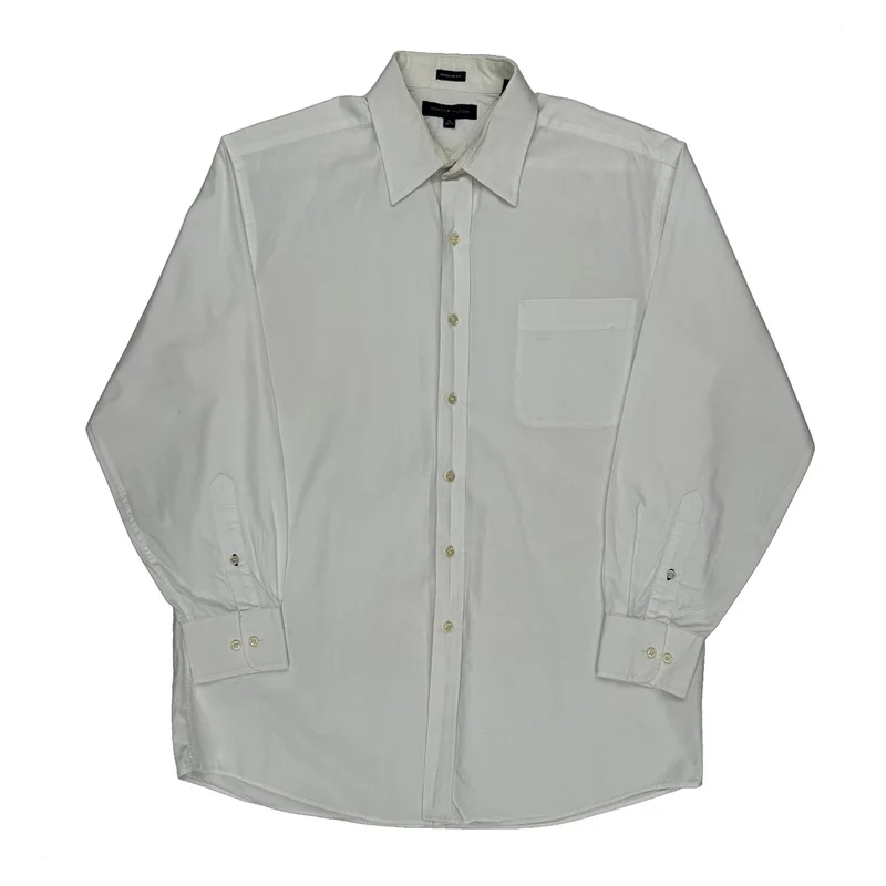 Tommy Hilfiger Shirt - Large White Cotton