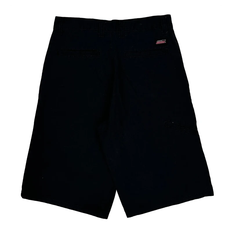 Dickies Shorts - 28W 12L Black Polyester Blend