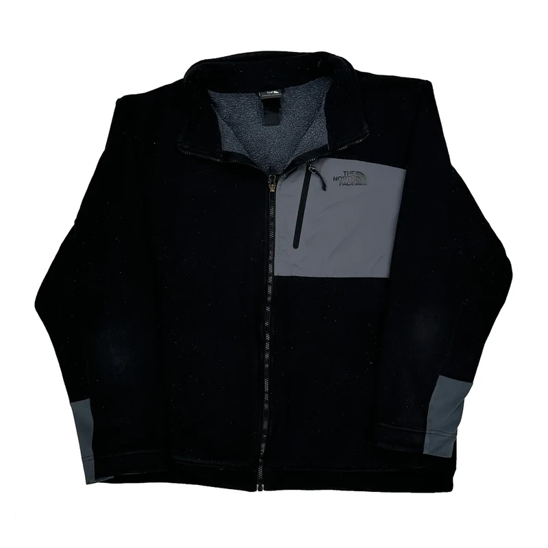 The North Face Fleece Jacket - XL Black Polyester