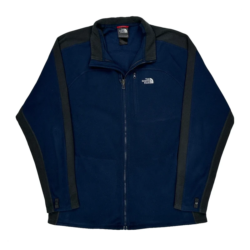 The North Face Fleece Jacket - XL Blue Polyester