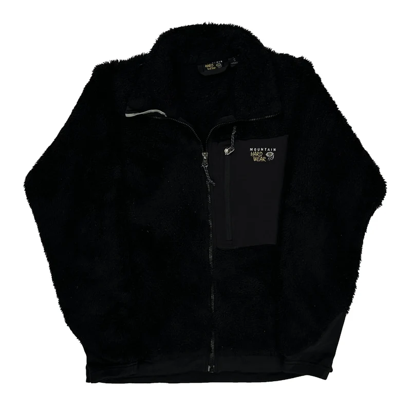 Mountain Hard Wear Fleece Jacket - Medium Black Polyester
