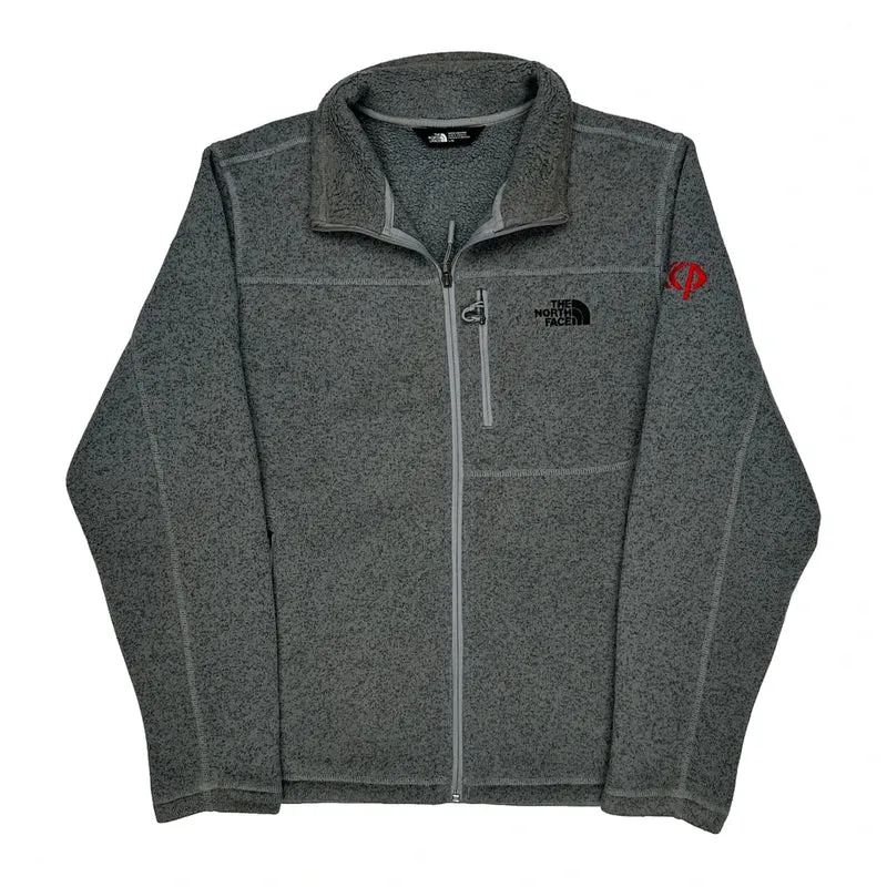 The North Face Fleece Jacket - Large Grey Polyester