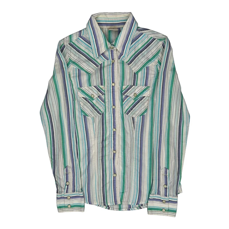 True Religion Striped Shirt - XS Multicoloured Cotton