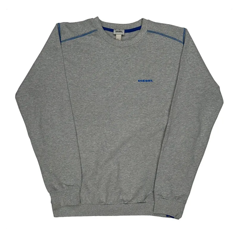 Diesel Sweatshirt - XL Grey Cotton