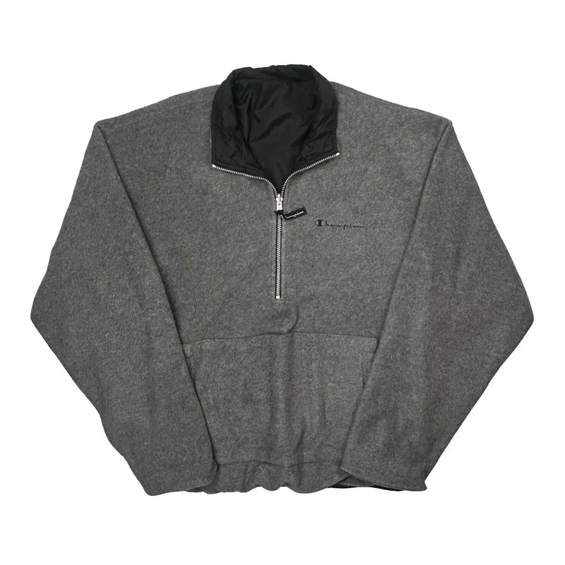 Authentic Athletic Apparel Champion Fleece - XL Grey Polyester