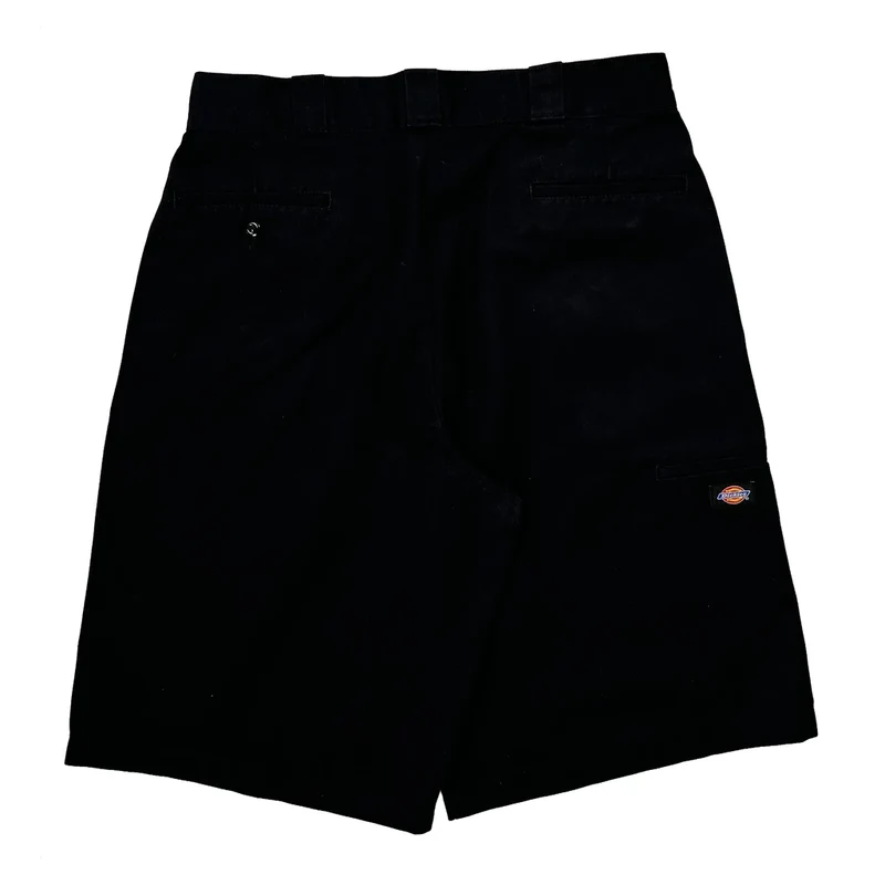 Dickies Baggy Shorts - 32W 10L Black Polyester Blend