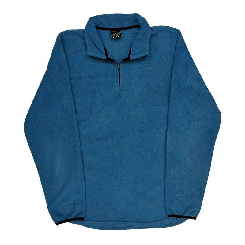Nike Fleece - Large Blue Polyester