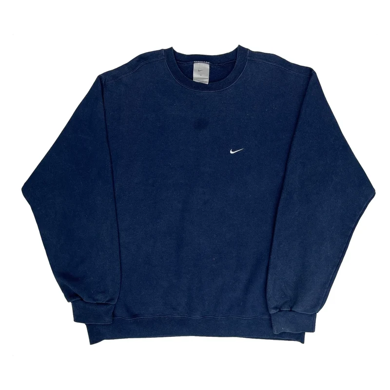 Nike Sweatshirt - XL Navy Cotton