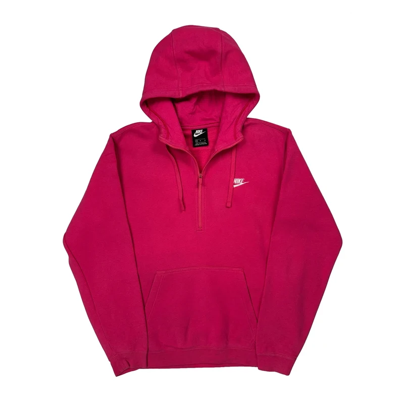 Nike Hoodie - Medium Pink Cotton