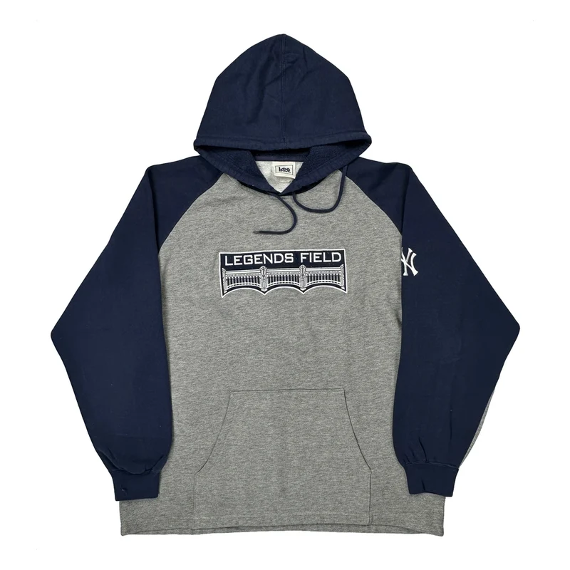 Legends Field Lee Sport Graphic Hoodie - XL Navy Cotton