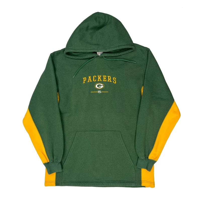 Packers Nfl Football Hoodie - Medium Green Cotton