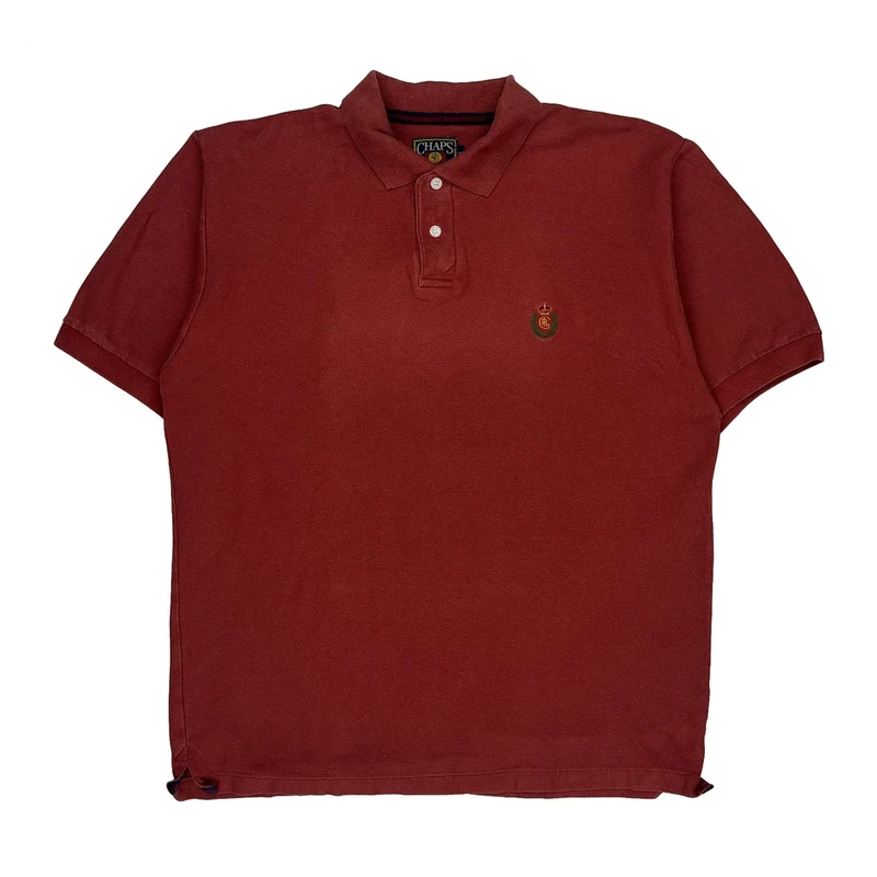 Tommy Hilfiger Polo Shirt - 2XL Red Cotton