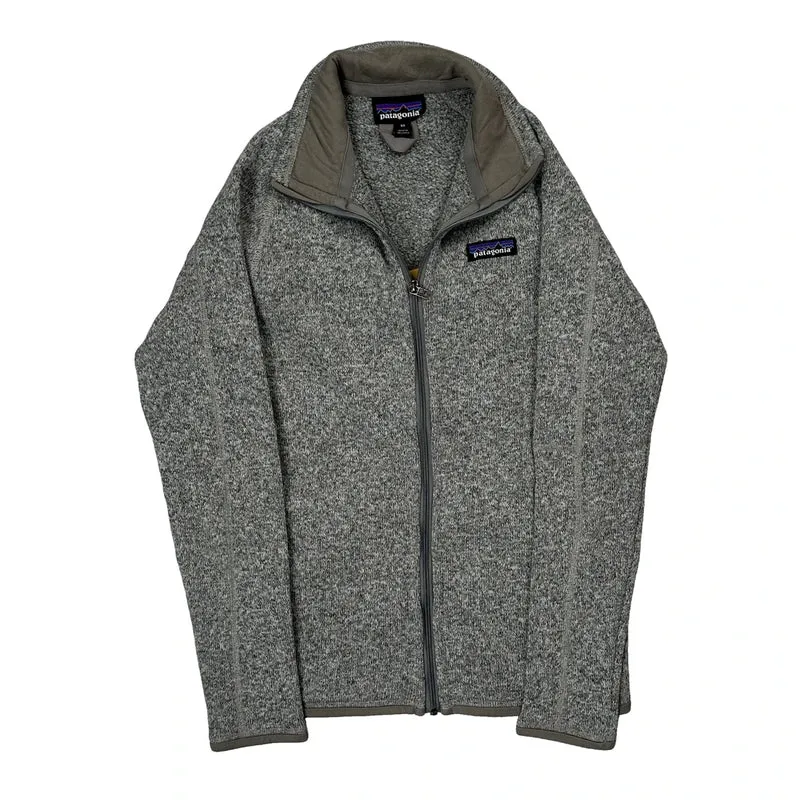 Patagonia Fleece Jacket - XS Grey Polyester