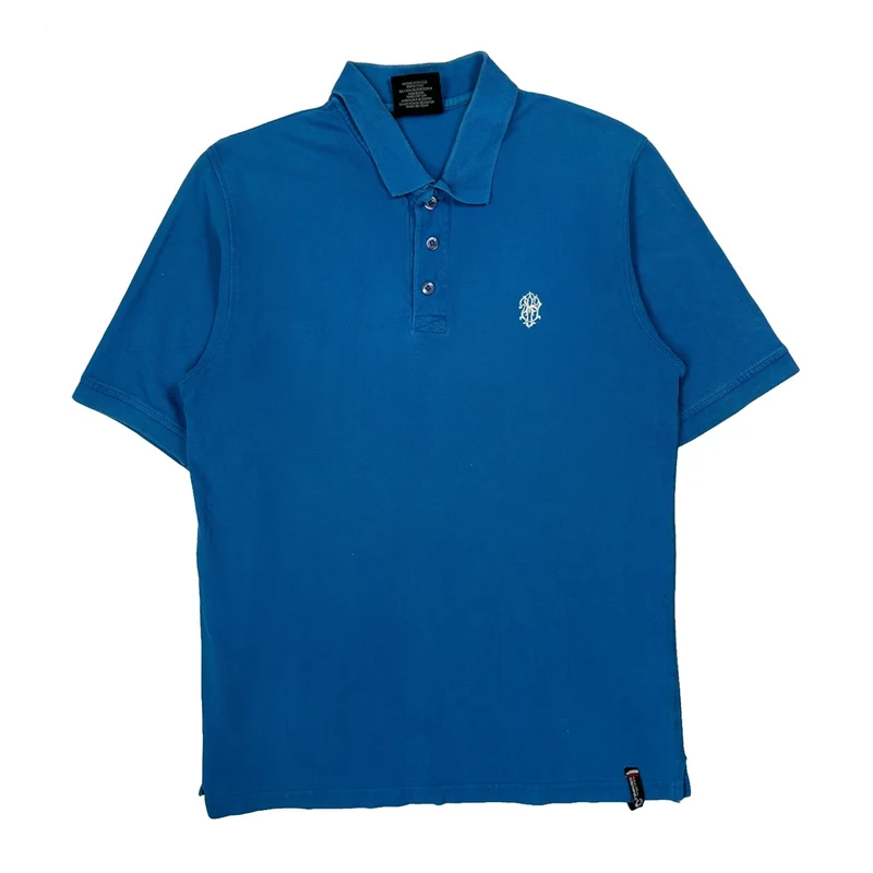 Southpole Polo Shirt - Medium Blue Cotton