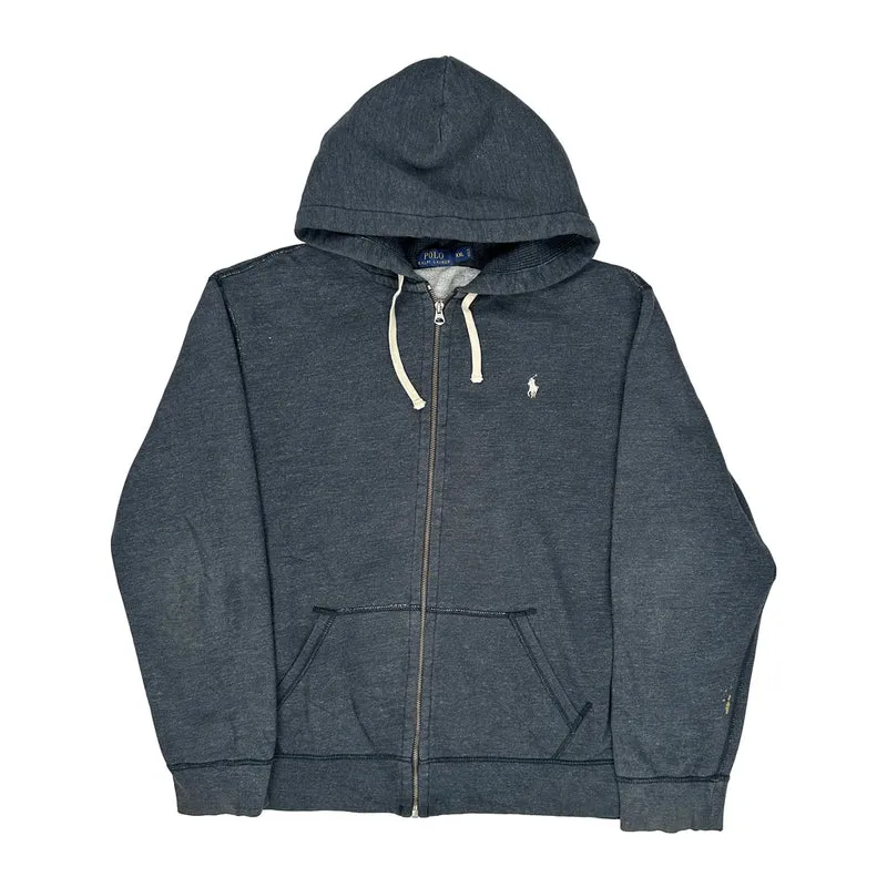 Polo By Ralph Lauren Hoodie - 2XL Grey Cotton