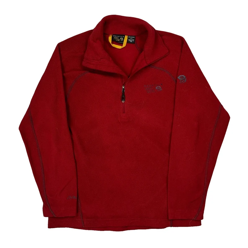 Mountain Hard Wear Fleece - Medium Red Polyester