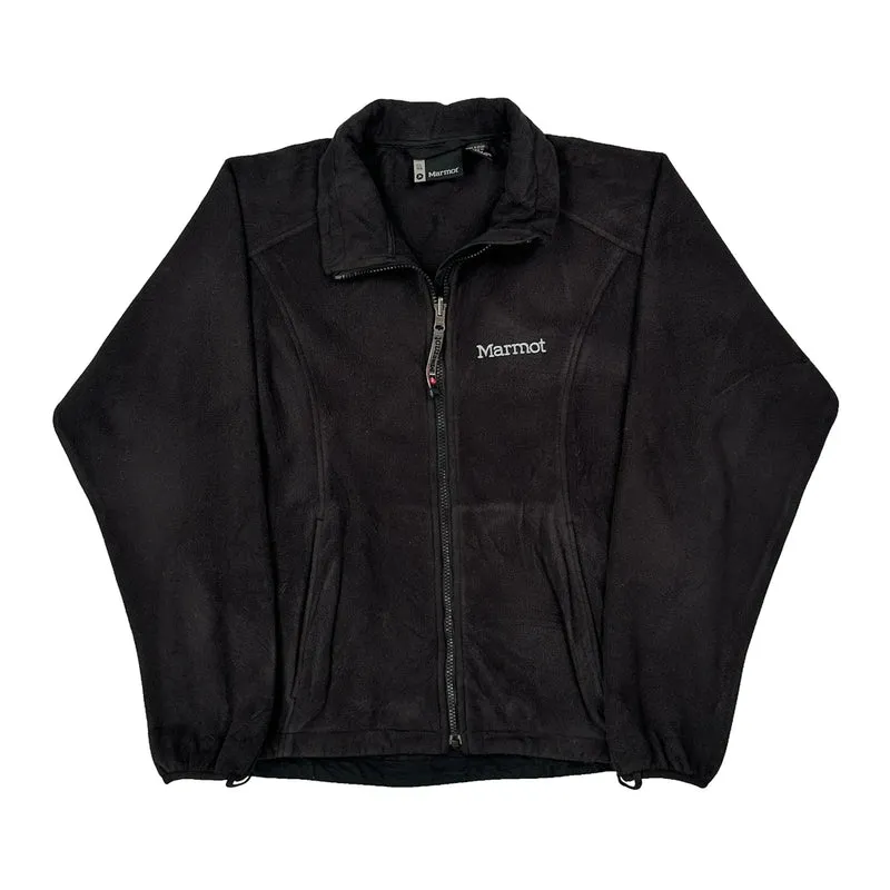 Marmot Fleece Jacket - Medium Black Polyester