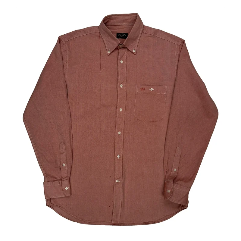 Paul & Shark Shirt - Medium Red Cotton