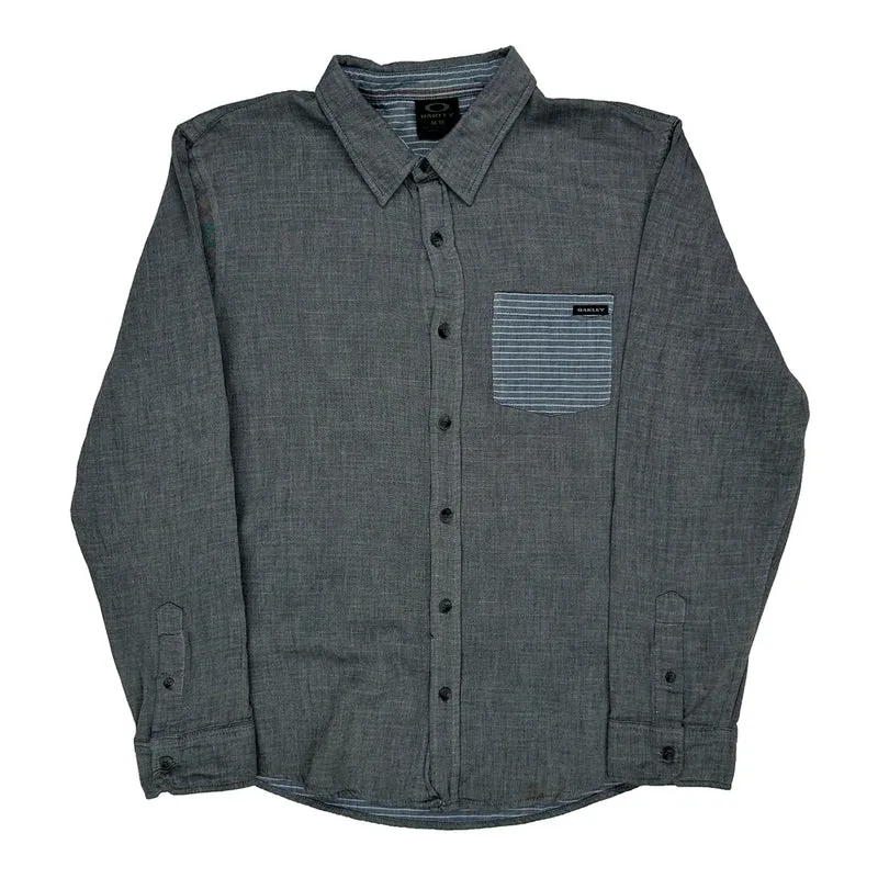Oakley Shirt - Medium Grey Cotton