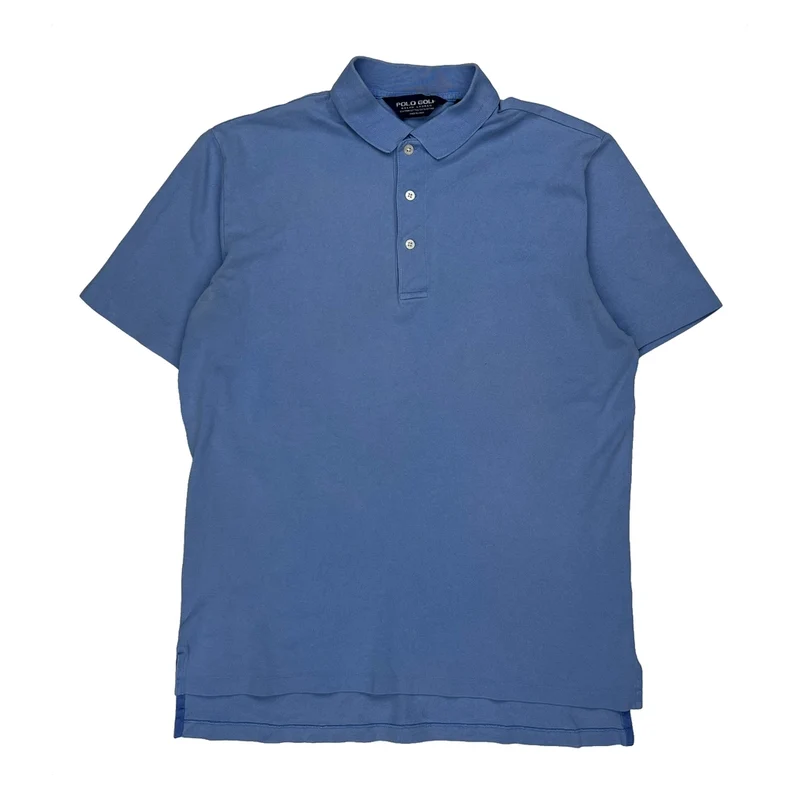 Carhartt Polo Shirt - Medium Blue Cotton