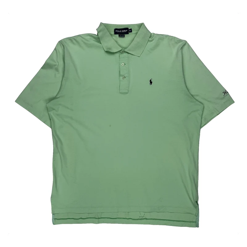 Polo By Ralph Lauren Polo Shirt - XL Green Cotton