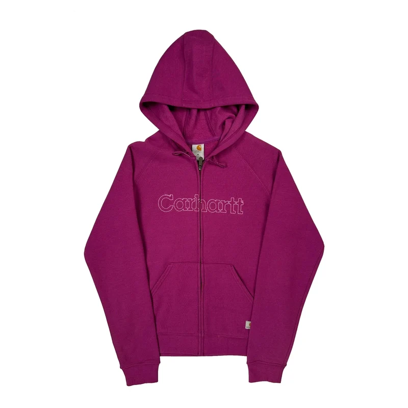 Carhartt Hoodie - Medium Purple Cotton Blend
