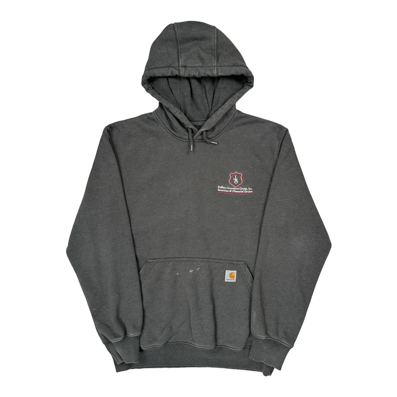 Carhartt Hoodie - Medium Grey Cotton