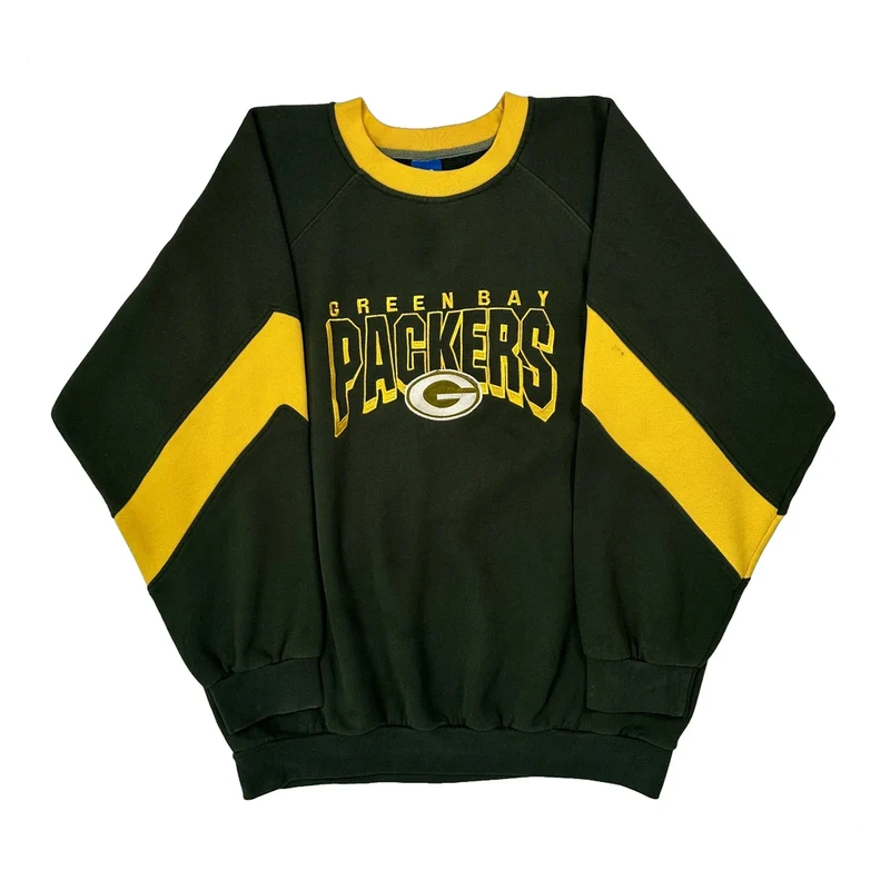 Green Bay Packers Pro Player Nfl Sweatshirt - XL Green Polyester Blend