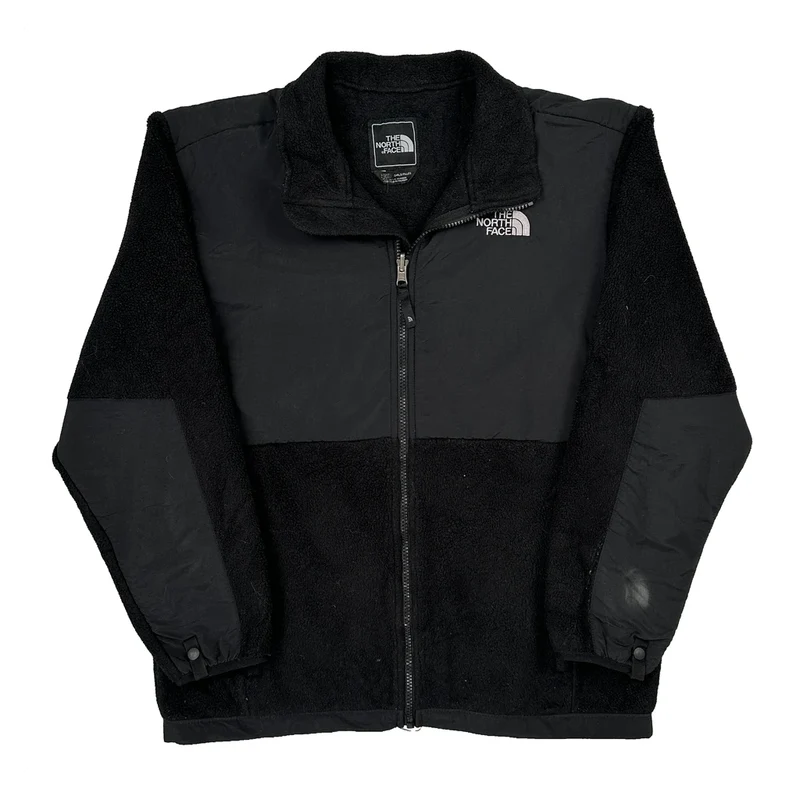 The North Face Denali Fleece Jacket - Medium Black Polyester