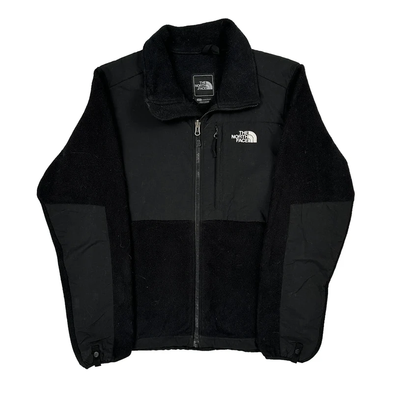 The North Face Denali Fleece Jacket - Medium Black Polyester