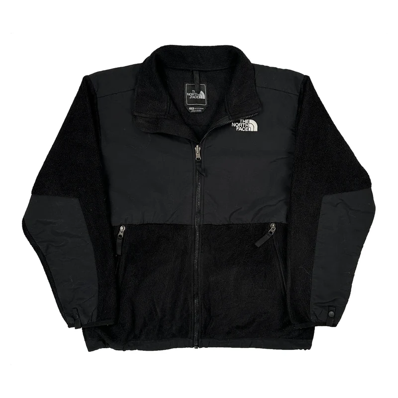 The North Face Denali Fleece Jacket - Large Black Polyester