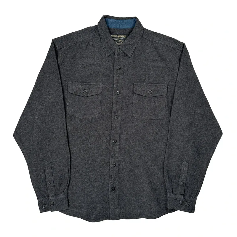 Grizzly Mountains Shirt - XL Gray Cotton