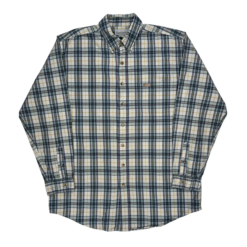 Carhartt Checked Shirt - Large Multicoloured Cotton