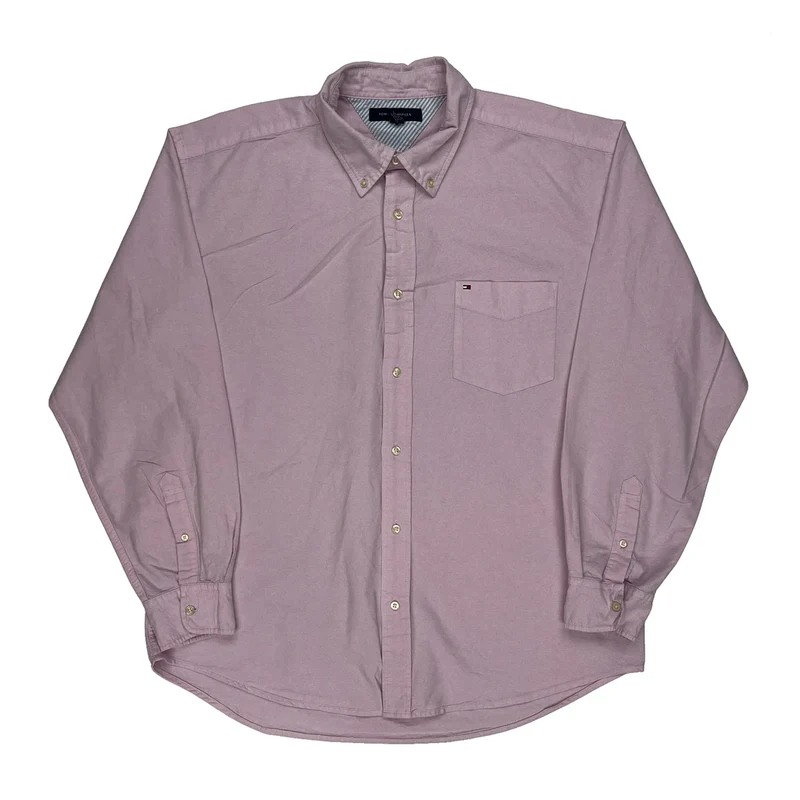 Tommy Hilfiger Shirt - XL Pink Cotton
