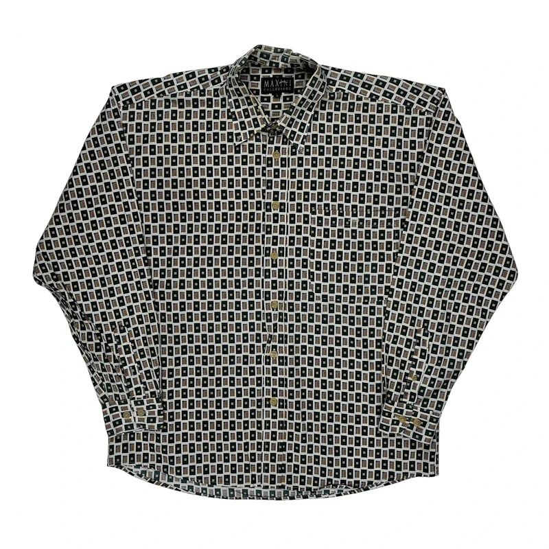 Maxini Checked Shirt - Large Multicoloured Cotton
