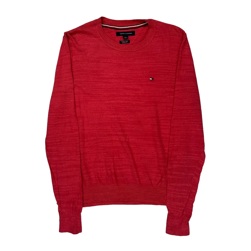 Tommy Hilfiger Sweater - Small Red Cotton