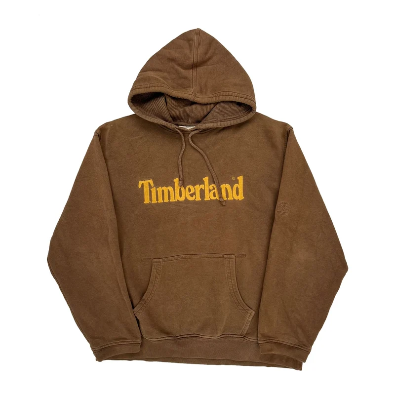 Timberland Hoodie - Medium Brown Cotton