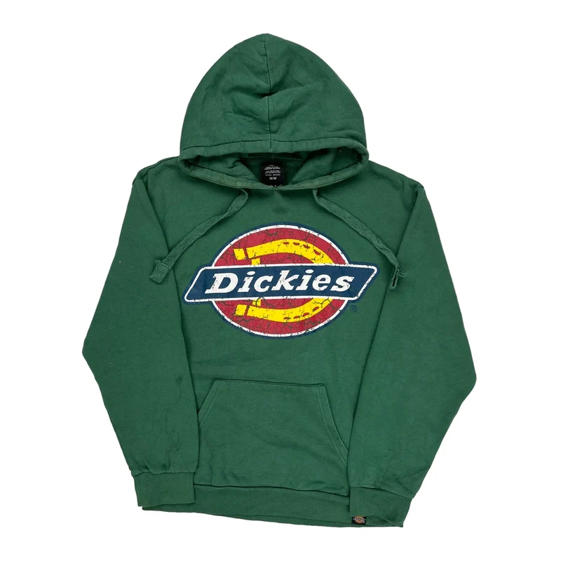 Dickies Hoodie - Medium Green Polyester Blend