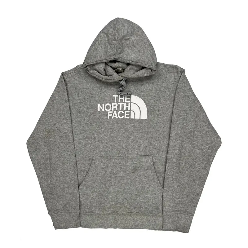 The North Face Hoodie - Large Gray Cotton