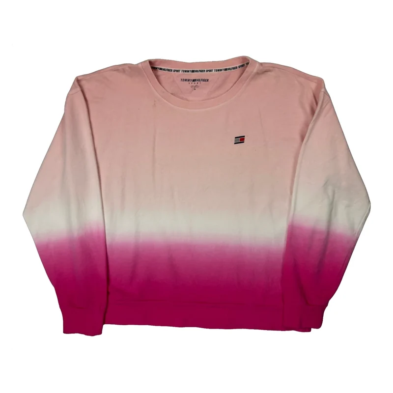 Tommy Hilfiger Sweatshirt - Medium Pink Cotton