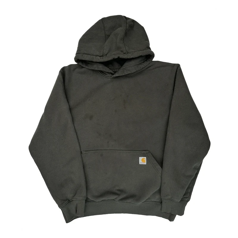 Rain Defender Carhartt Hoodie - Large Gray Cotton