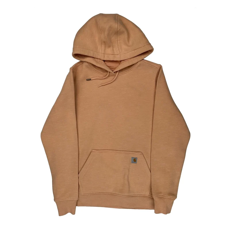 Carhartt Hoodie - Large Beige Cotton