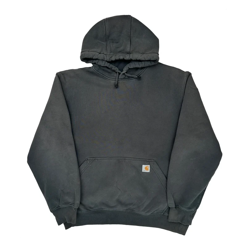 Rain Defender Carhartt Hoodie - XL Black Cotton Blend