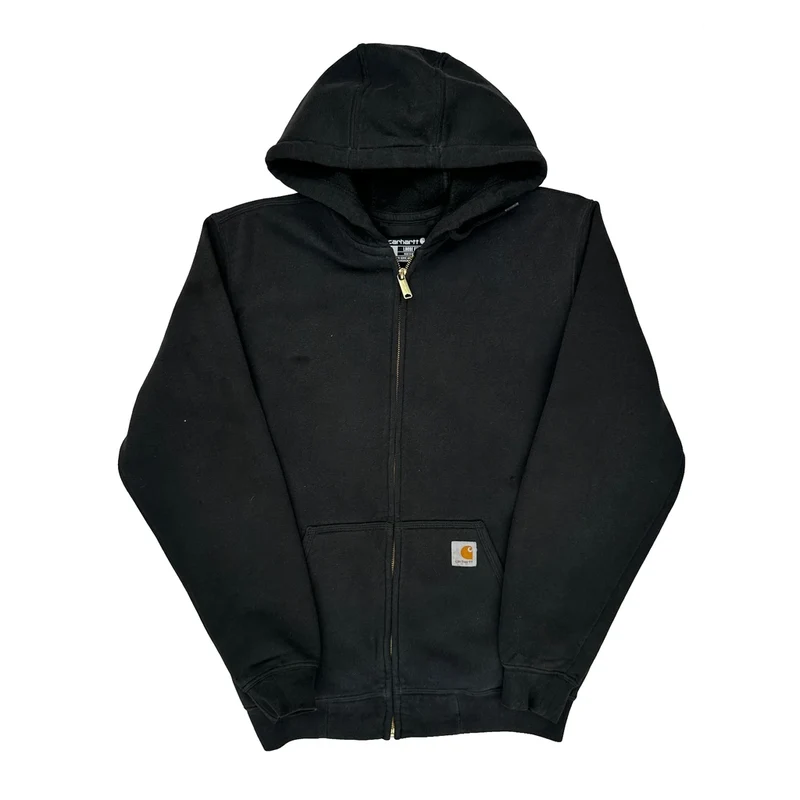 Carhartt Hoodie - Small Black Cotton
