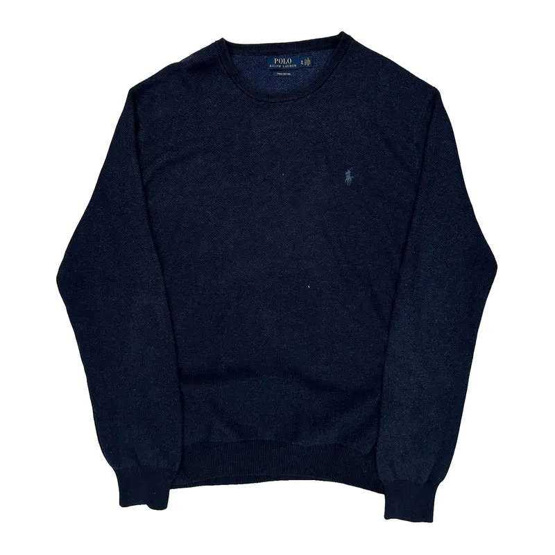 Polo By Ralph Lauren Sweater - XL Navy Cotton