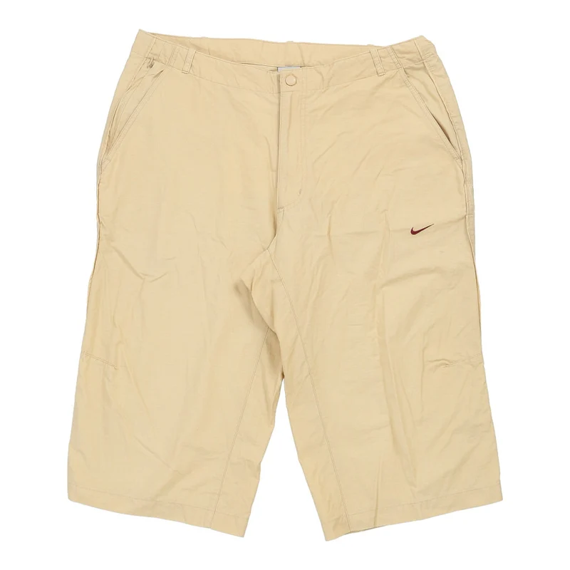 Nike Shorts - Large Yellow Cotton
