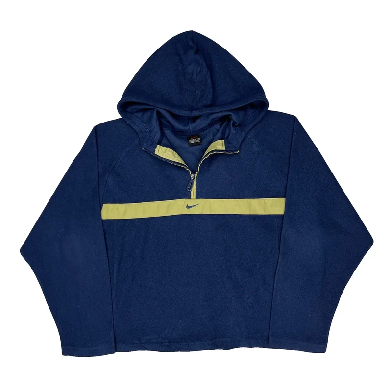 Nike Hoodie - XL Blue Cotton